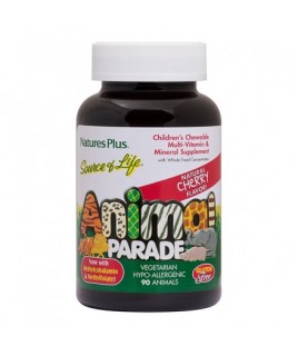 Nature's Plus Animal Parade Chewables 90 μασώμενες ταμπλέτες Κεράσι